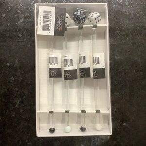 Vintage Cocktail Stirrers Set of 4